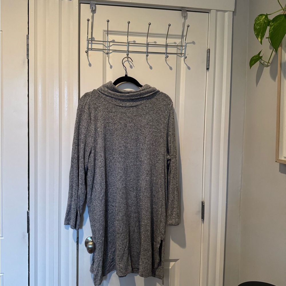 Old Navy Charcoal Cowl Neck Sweater